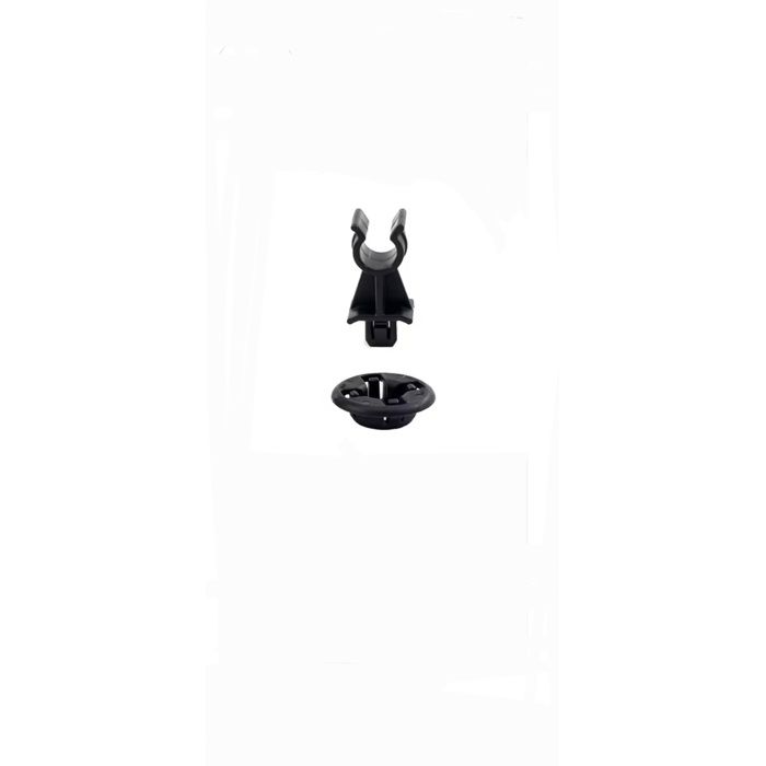 Clip de Fixation pour Barre de Capot compatible avec Nissan Qashqai Patrol Navara Pathfinder Altima Noir