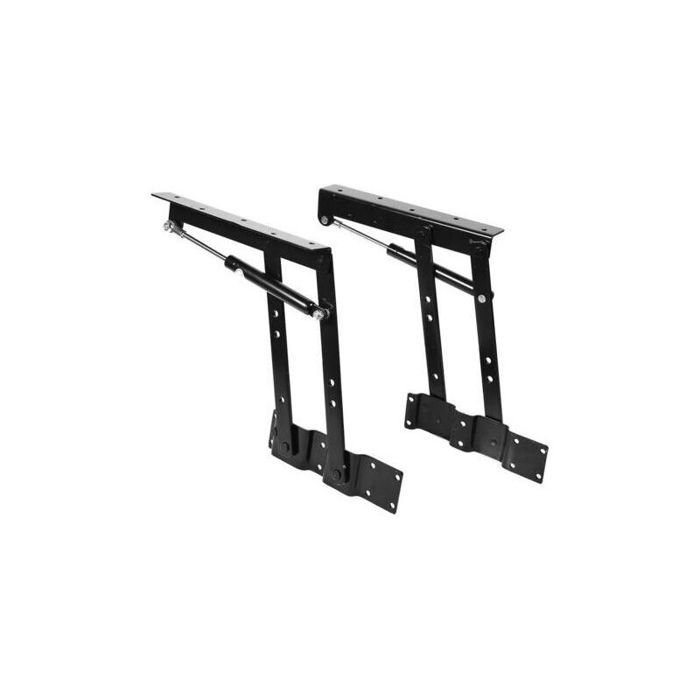 Charnière pour meuble table basse – Acier robuste – Capacité de charge 50 kg – Mécanisme de levage 242 mm – Facile à inst