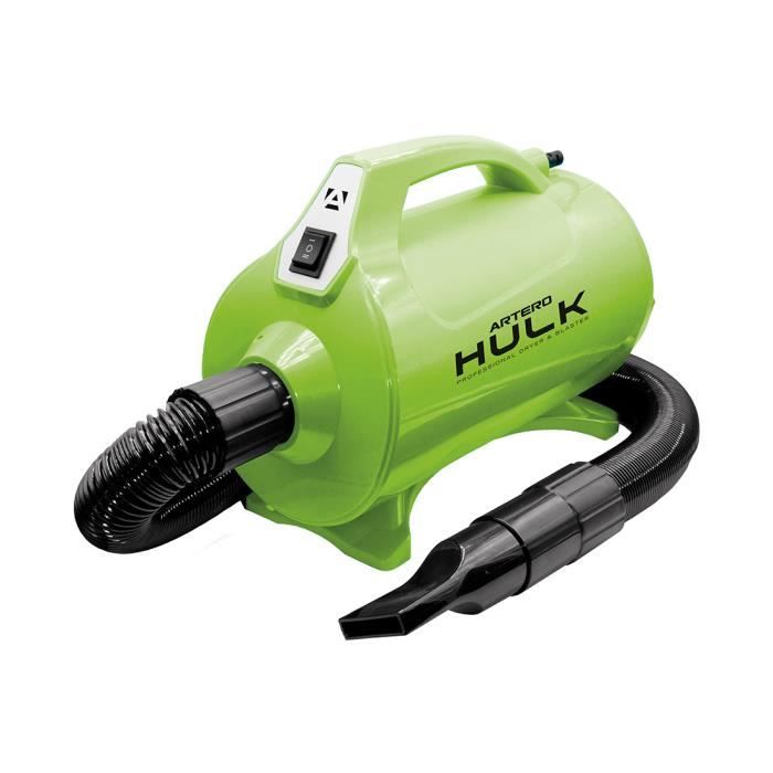 Meilleurs prix pour Artero Hulk. Séchoir et éjecteur portable pour chiens et chats. Très puissant, 2 vitesses, tube extensible.