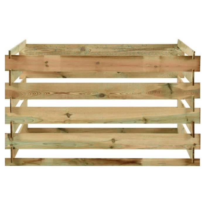 Bois Pin Traité Autoclave Gartenwelt Riegelsberger – Lame 40x70 Mm, 70 Cm – Raboté 4 Faces – Pour Extérieur