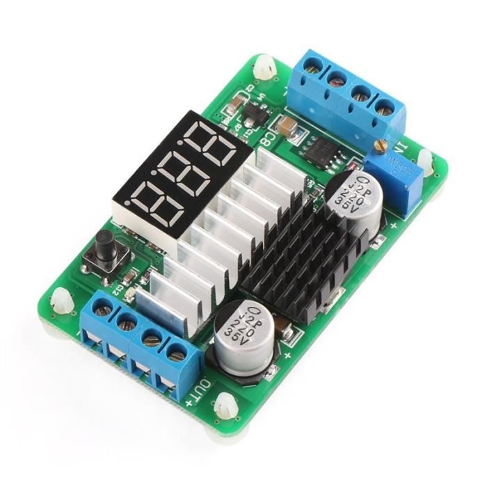 Écran DEL LM2596 module DC 4V-40V to 3.3 V 5 V 12 V 19 V 24 V 3 A Régulateur de tension