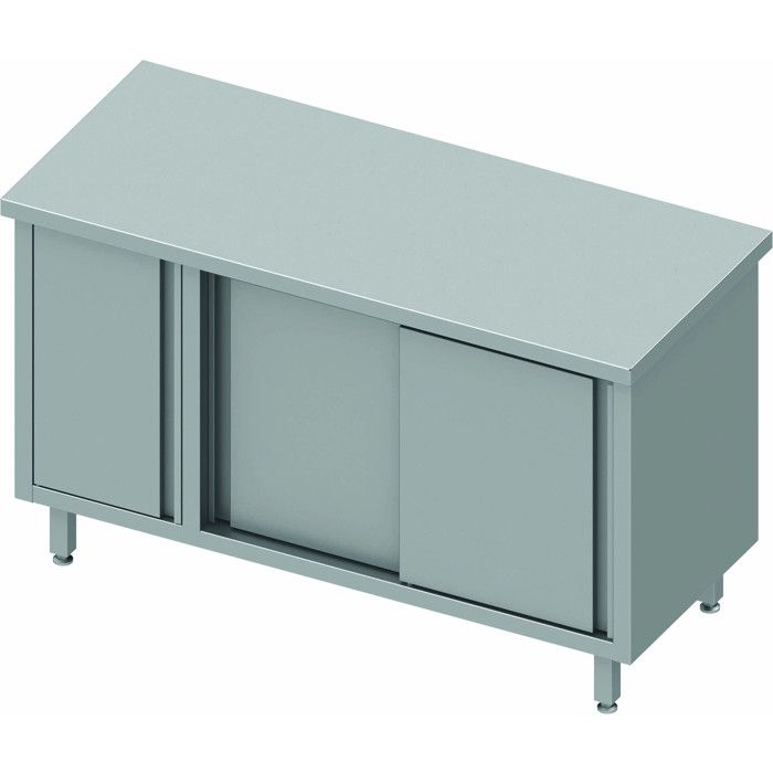 Meuble Bas Inox - 1 Porte Battante à Gauche - Gamme 700 - Stalgast - l ...