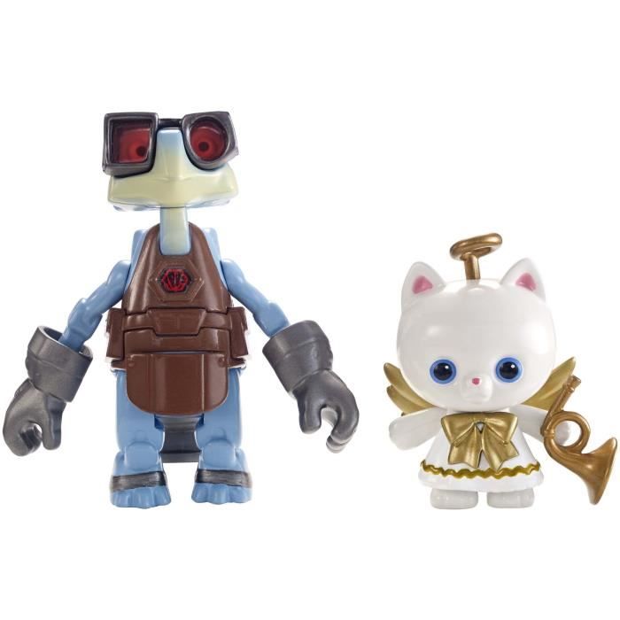 figurines toy story - mattel - angel kitty et raygon - extérieur - enfant - 3 ans et plus