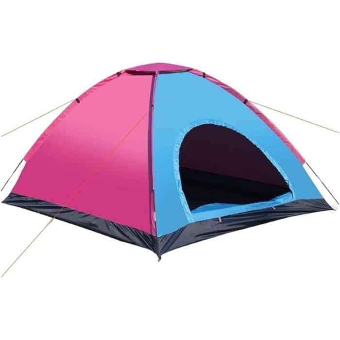 Jaune) Tente De Camping Pour Une Personne étanche Portable