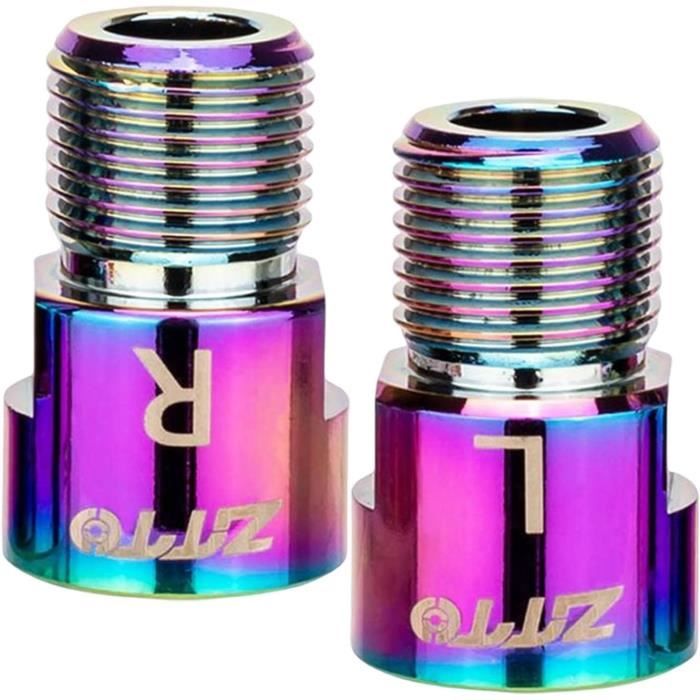 Rallonges De Pédales Vélo 16mm/20mm – Entretoises L+R Pour Plus De Confort Et Protection Manivelle – Route & VTT