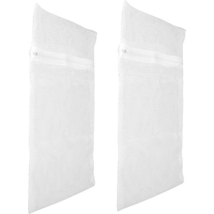 Lot De 2 Filets à Linge XXL 60 X 90 Cm - Sacs à Chaussures Pour Rideaux