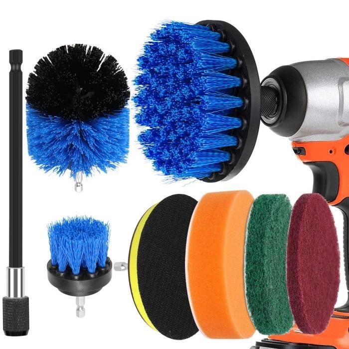 Kit de brosses de roue en fil métallique, 75 mm, accessoire de