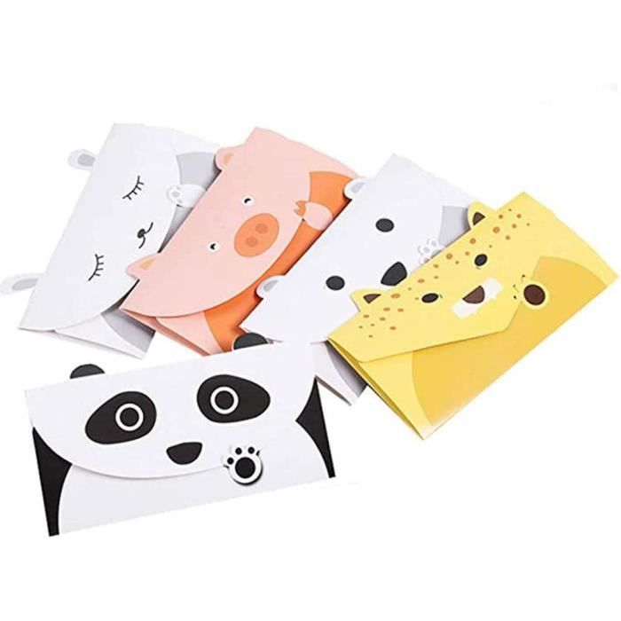 Cartes D Anniversaire Pour Enfants 25 Pieces Enveloppes Cartes Voeux D Animaux Enveloppes Cartes Remerciement Avec 5 Mod29 Cdiscount Beaux Arts Et Loisirs Creatifs