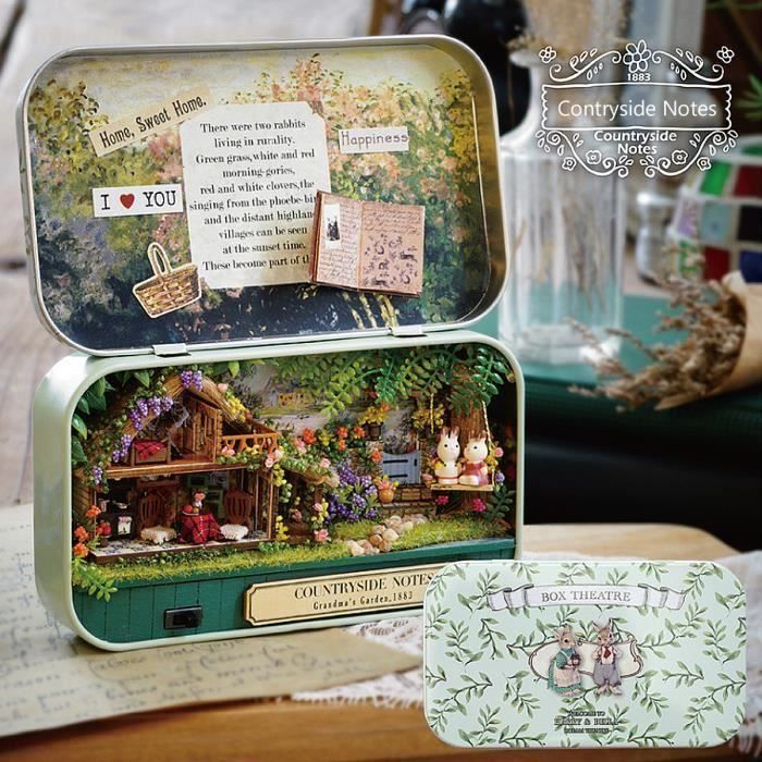 Diy Miniature 3d Dollhouse Cadeau D Anniversaire Jouet Deco Fete De Noel Type 1 Yc Achat Vente Maison Poupee Cdiscount Diy Miniature 3d Dollhouse Cadeau D Anniversaire Jouet Deco Fete De Noel Type 1 Yc Achat Vente Maison Poupee Cdiscount
