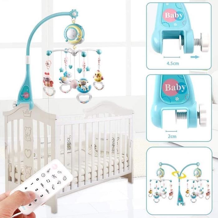 Mobile Bebe Avec Boite A Musique Mobile Pour Lit Bebe Jouet A Suspendre Jouet De Projection Cadeau Pour Nouveau Ne Et Tout Petit Cdiscount Puericulture Eveil Bebe