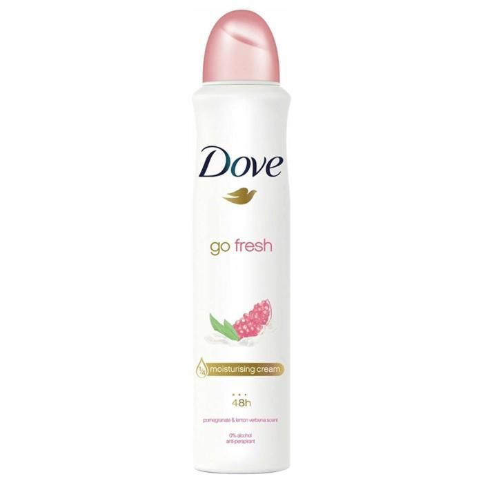 DOVE Deodorant Spray – Go Fresh Granada, 250 Ml | 48h Frische, Sanft Zur Haut, Für Damen & Herren