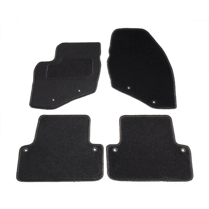 Volvo S60/V70 2000-2007 Tapis Avant Gauche Côté Passager N/S Dans Anthracite