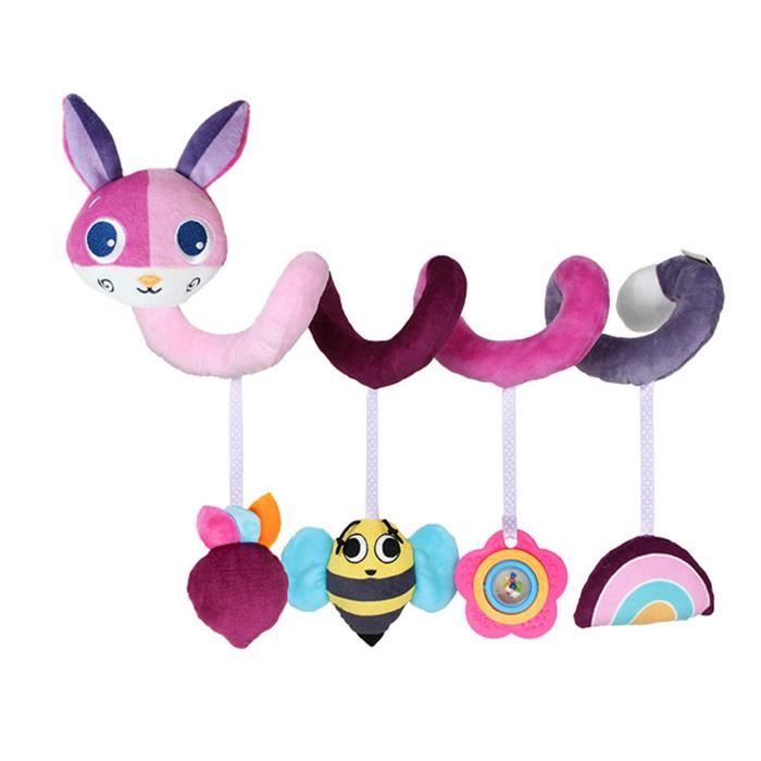 Hochet Jouet Bebe Apparence Animal Confort Emotionnel Confort Texture Doux Berceau Suspendu Peluche Style Pink 2 Cdiscount Puericulture Eveil Bebe