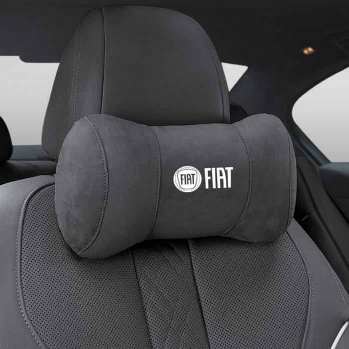 Noir - Appui tête de voiture coussin de protection soutien du cou pour FIAT Abarth 500 Panda Bravo Punto F
