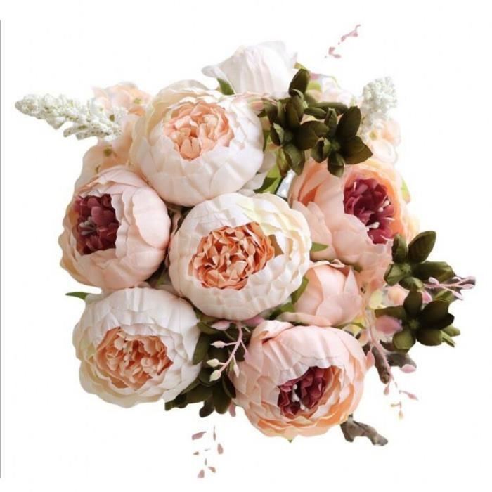 Lot De 3 épingles à Cheveux En Forme De Fleur De Pivoine Rouge - Style Flamenco / Mariée - Pour Femme, Accessoire De Coiffure