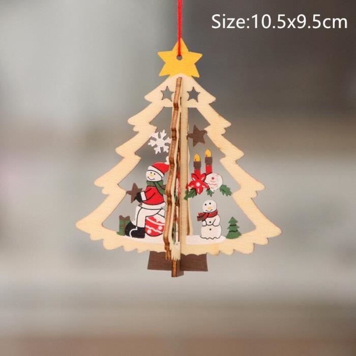Kit Déco Noël Maison Bonhomme De Neige 3D - Lot De 2 Modèles En Mousse à Assembler - Activité Enfant Créative