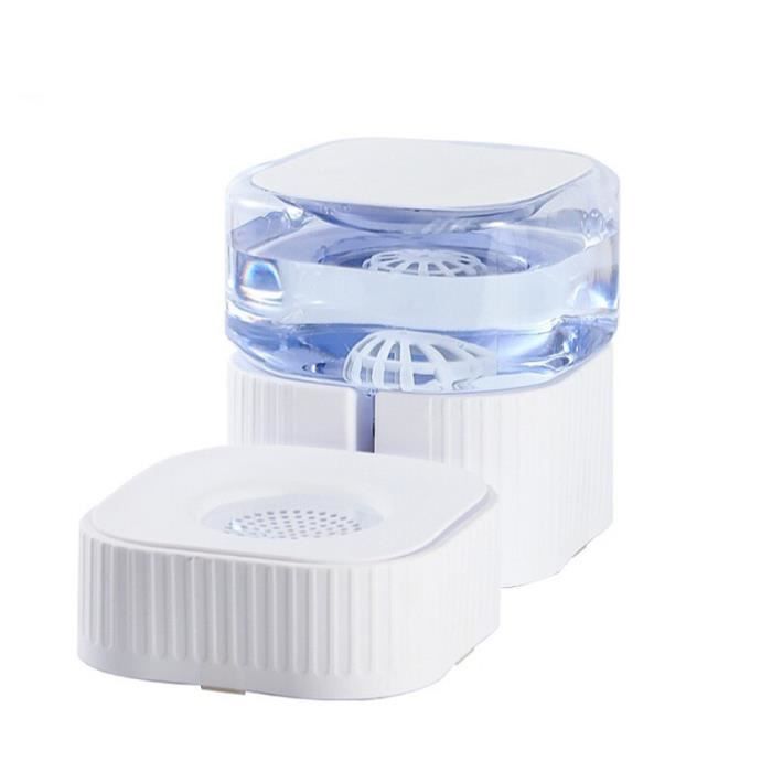 Gamelle-écuelle,Distributeur d'eau automatique pour animaux de compagnie, abreuvoir pour chiens et chats, trois bols-white water-B