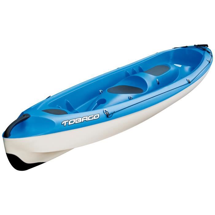 BIC SPORT Kayak Tobago 2 + 1 places Bleu Cdiscount Sport