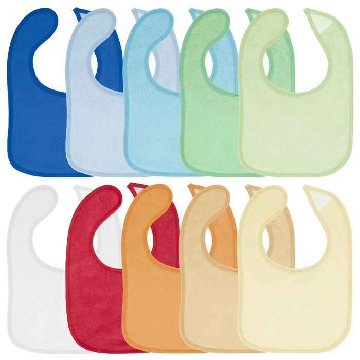 Lot De 5 Bavoirs Bébé En Coton Imperméable - Bavoir Naissance Réglable, Lavable, Pour Garçons Et Filles