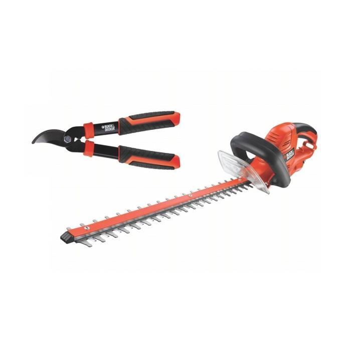 Taille haie electrique black et decker 500w