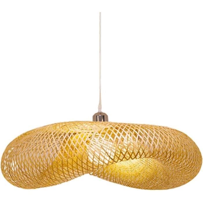 Lustre suspension rétro style Art Nouveau – Décor feuilles et fleurs - Décoration