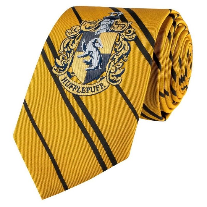 Cravate Harry Potter Poufsouffle - Produit Officiel Warner Bros - Unisexe