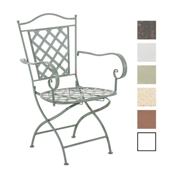 -CLP-Chaise de jardin ADARA en fer forgé-Array -CLP-Chaise de jardin ADARA en fer forgé-Array