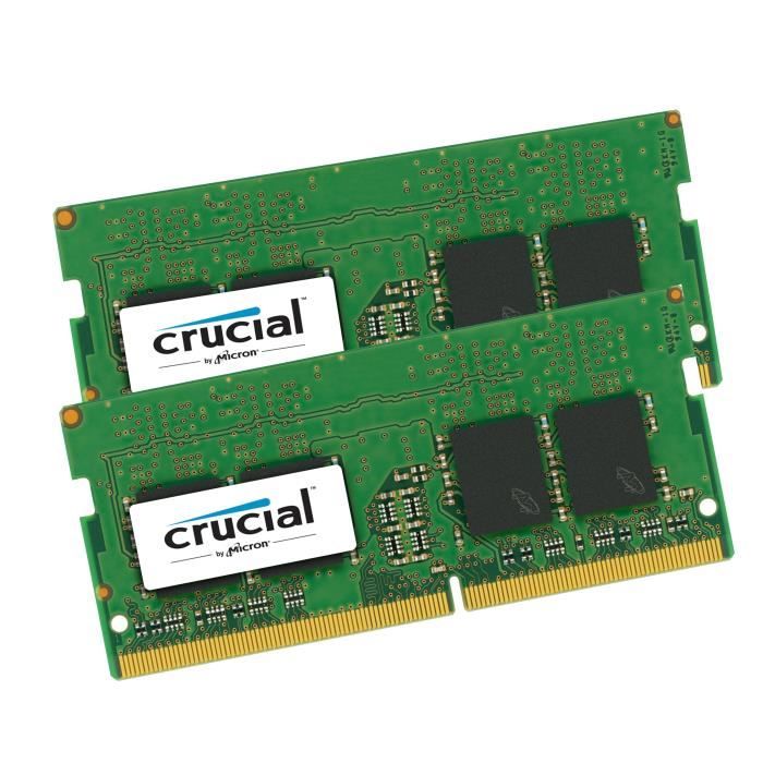Vente Memoire PC Crucial kit 8Go DDR3 1600MHz    CT2KIT51264BF160B pas cher