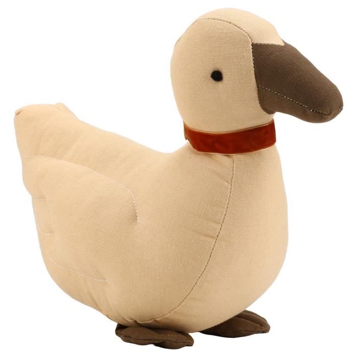 Kiuiom Grande Peluche Canard Jaune – 20 Cm – Coton PP, Tout Doux – Câlin Et Déco – Cadeau Enfant
