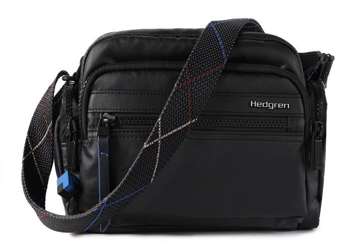 Hedgren Sac à épaule bandoulière noir pour femme - Emily Multipockets ...