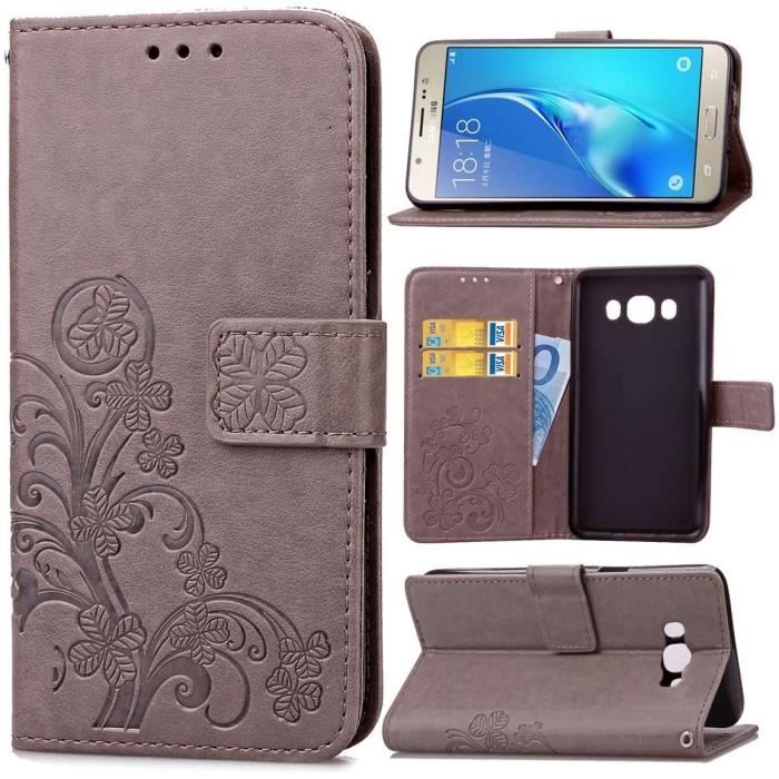 Etui pour Samsung Galaxy J5 (2016 Version, 5.2 Pouce) J510 Haute Qualit?� Ultra-Mince Etui avec 