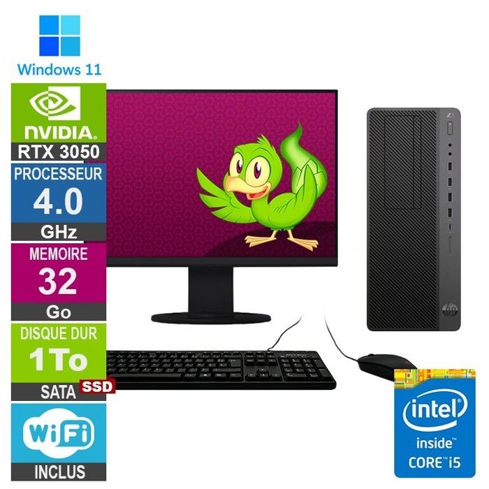 PC Gamer LPG Z1G5 i5 8400 4.00GHz SSDRTX 305022 Très bon état - vue 2