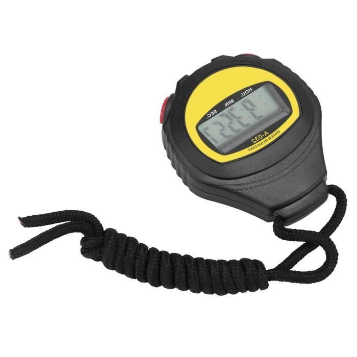 Chronomètre, chronomètre de Sport étanche portable, grand outil de remise  en forme multifonctionnel numérique pour la minuterie