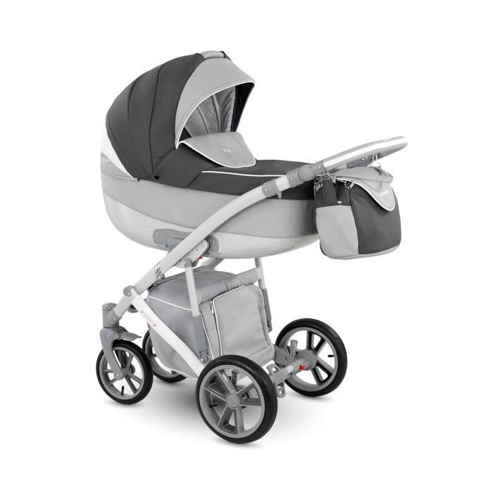 poussette canne avec nacelle
