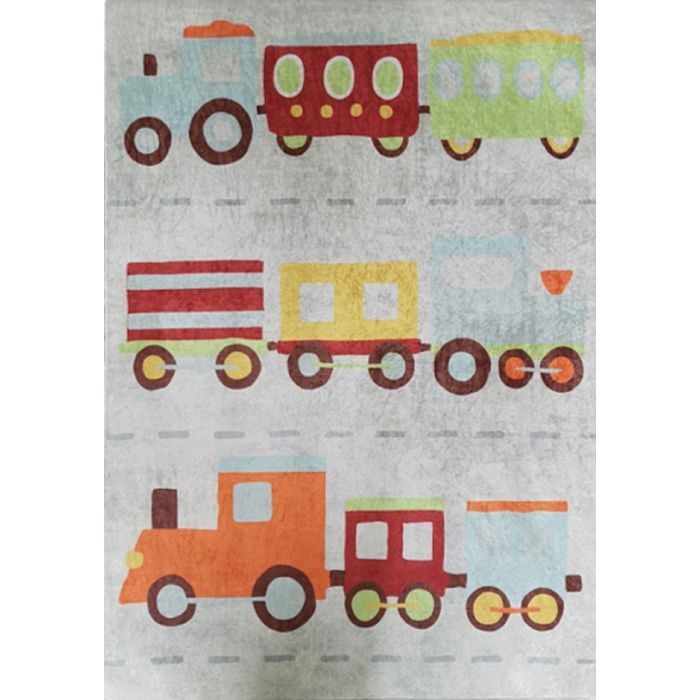 Mani Textile – Tapis Puzzle Coloré En Polyester – Doux, Antidérapant – Lavable En Machine – Chambre Enfant