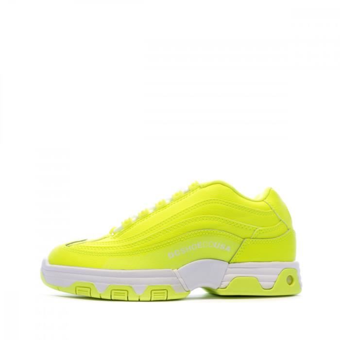 basket jaune fluo
