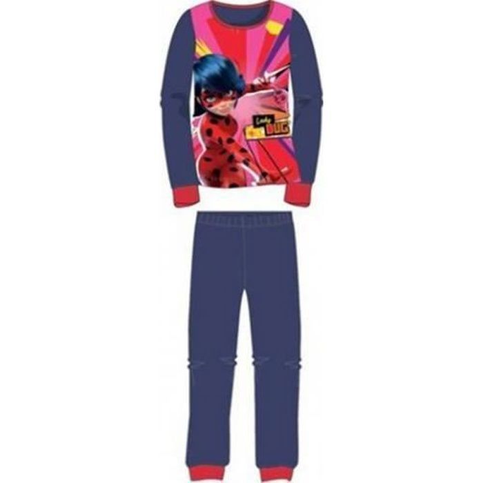 Pyjama polaire Miraculous Ladybug b Bleu Cdiscount Prêt-à-Porter