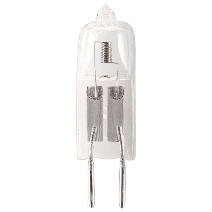 Ampoule halogène capsule - OSRAM - Superstar - 7W (équiv. 10W) - culot G4 - Blanc chaud - Lot de 2