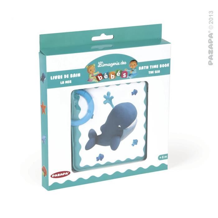 Livre De Bain La Mer Imagerie Des Bebes Cdiscount Jeux Jouets