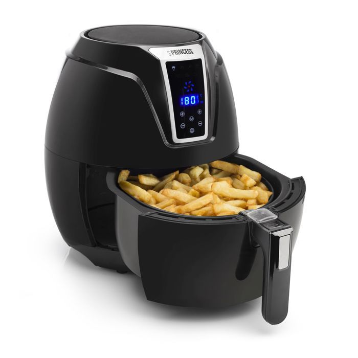 Airfryer Friteuse sans huile numérique Princess 182021 - Livre de recettes numérique à télécharger - 32 L - 1400 W - Princess