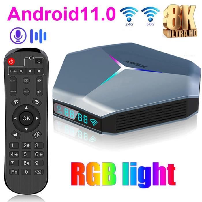 1+8G multimédia 5G WIFI HD clé TV avec télécommande, double bande Android  TV Box TV98 - Cdiscount TV Son Photo