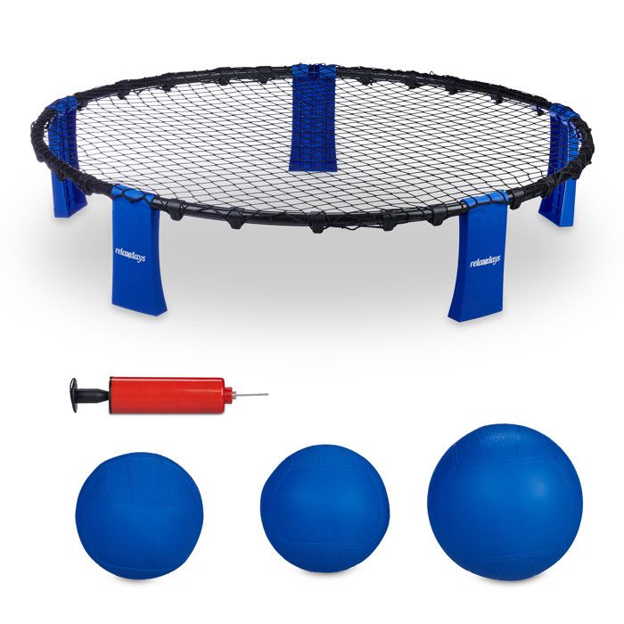 Blinngo Blinngoball Jeux de plage 2 balles avec sac, filet breveté avec une élasticité parfaite Blinngo Blinngoball Jeux de plage 2 balles avec sac, filet breveté avec une élasticité parfaite
