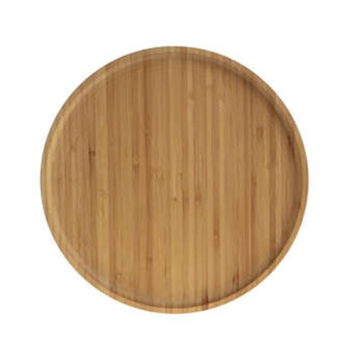 Lot de 6 assiettes en Bambou D19.5cm