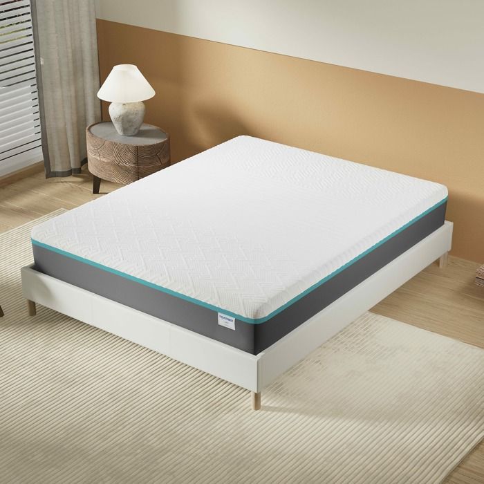 Matelas LATEX NATUREL & Mémoire De Forme 180x200 cm NOVEMBER YPSILON - SOUTIEN TONIQUE & RÉPARATEUR - Ép epaisseur 28 cm