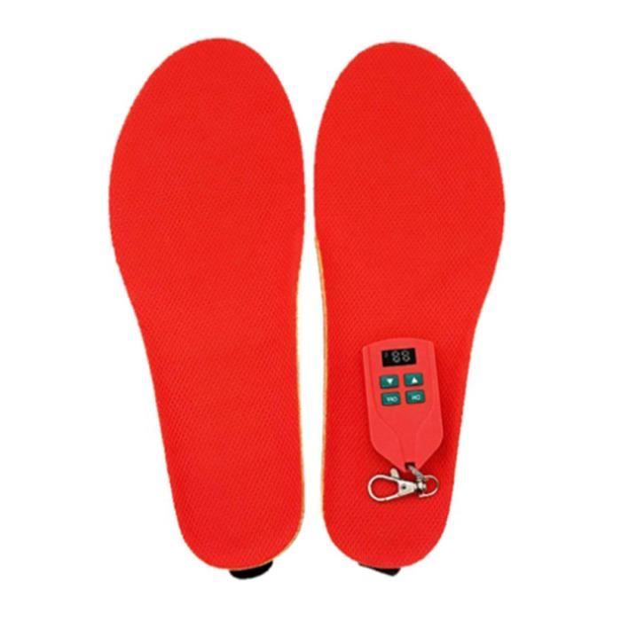 Semelles Chauffantes USB Pour Bottes - Réglables Et Découpables - Pour Ski, Randonnée, Travail - Taille 35-45