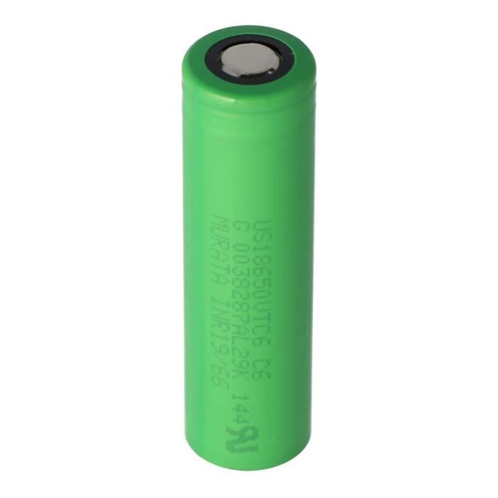Sony Konion US18650VTC6 Batterie pour E-Cigarette et E-Shisha 3,6 Volt min.  3000mAh, type de sortie: 3120mAh maximum, 30A