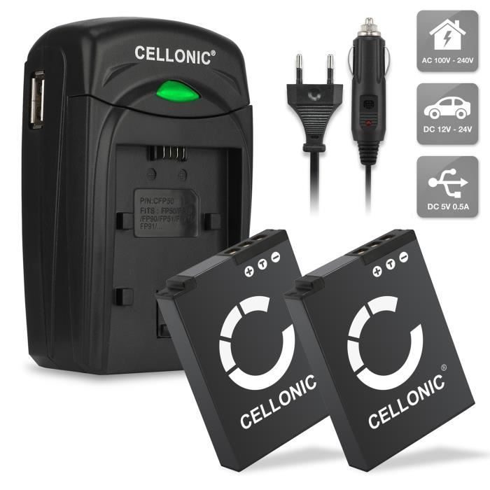 Chargeur MH-65 Pour Batterie Nikon EN-EL12 – Compatible Avec De Nombreux Modèles Coolpix (AW100, A1000, B600, Etc.)