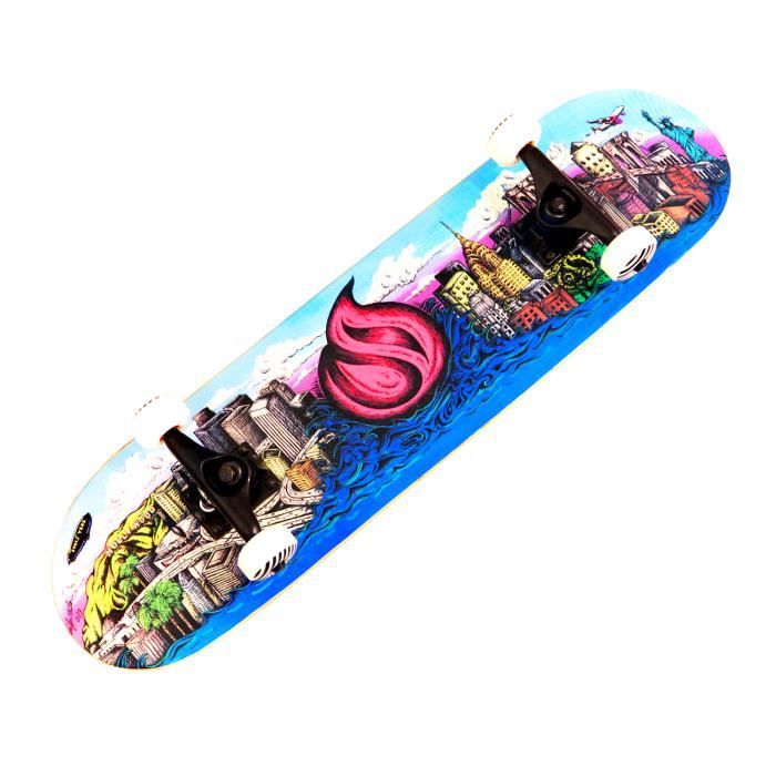 Finger Skateboard En érable – Kit Complet 9,6 Cm à Monter – Anti-stress, Sport Extrême Miniature