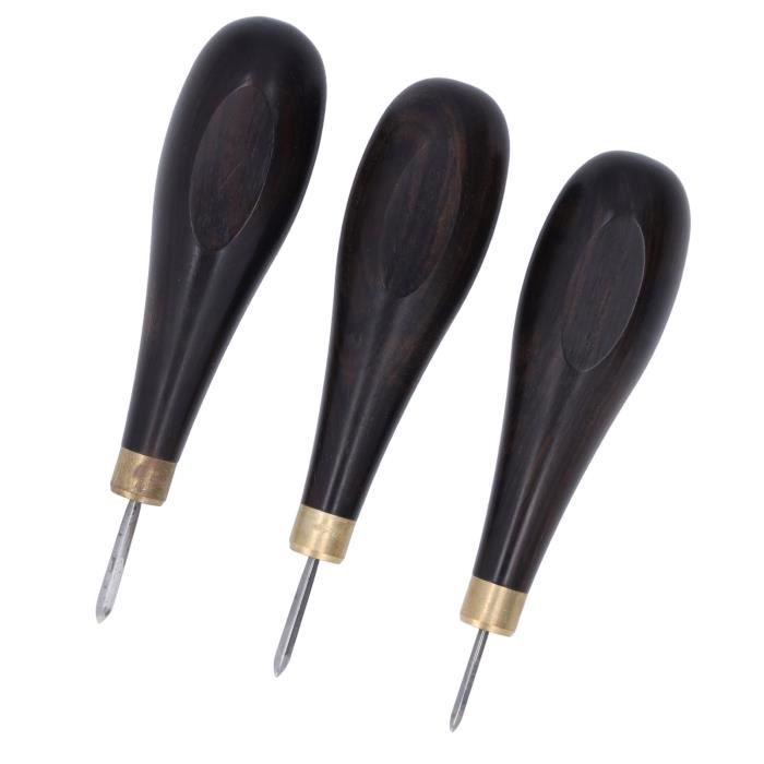 Poinçon ou poinçon à bout rond. Poinçon pour percer le cuir