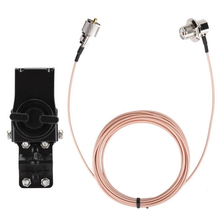 Support D'antenne Radio Mobile Réglable 360° - En Acier Inoxydable, Pour Hayon, Porte Ou Capot De Voiture Support Acier Inoxydable Antenne Support D'antenne Radio Mobile Réglable 360° - En Acier Inoxydable, Pour Hayon, Porte Ou Capot De Voiture Support Acier Inoxydable Antenne